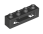 Preview: LEGO Waffen 16968 Disk Shooter 1x4, schwarz