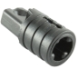 Preview: LEGO Gelenke 30552 Scharnier 1x2 mit Achsloch (1 Finger, rastend), dunkelgrau