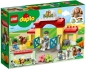 Preview: Box Rückansicht: LEGO DUPLO 10951 Pferdestall und Ponypflege