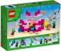 Preview: Box Rückseite: LEGO Minecraft 21247 Das Axolotl-Haus