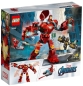 Preview: Box Rückansicht: LEGO Super Heroes 76164 Iron Man Hulkbuster vs. A.I.M.-Agent