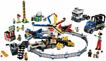 Preview: LEGO Creator 10244 Jahrmarkt-Fahrgeschäft