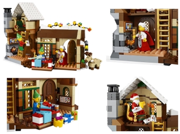 Preview: LEGO Creator 10245 Weihnachtliche Werkstatt