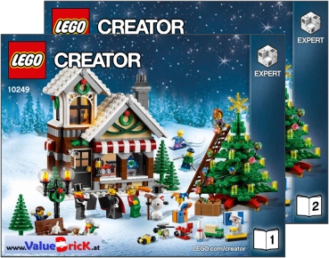 LEGO Creator BAUANLEITUNG 10249 Weihnachtlicher Spielzeugladen