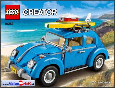LEGO Creator BAUANLEITUNG 10252 VW Käfer