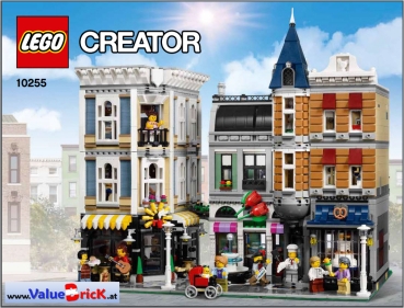 LEGO Creator BAUANLEITUNG 10255 Stadtleben