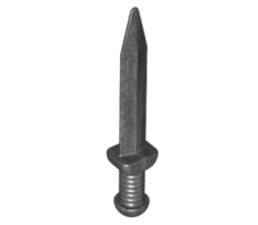 LEGO Waffen 18034 Kurzschwert, perldunkelgrau