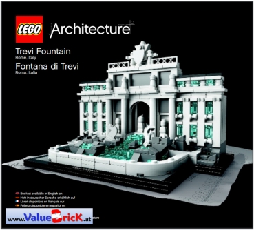 LEGO Architecture BAUANLEITUNG 21020 Trevi-Brunnen