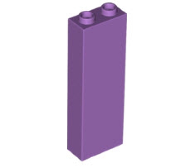 LEGO Steine 2454 Stein 2x1x5, mittel-lavendel