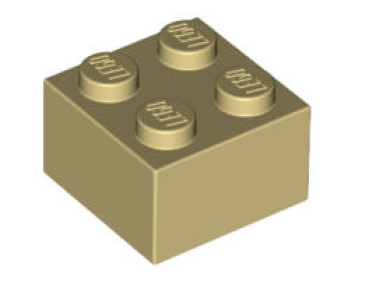 LEGO Steine 3003 Stein 2x2, beige