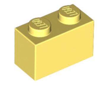 LEGO Steine 3004 Stein 2x1,knallhellgelb