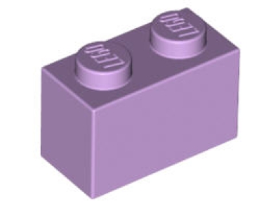 LEGO Steine 3004 Stein 2x1, lavendel