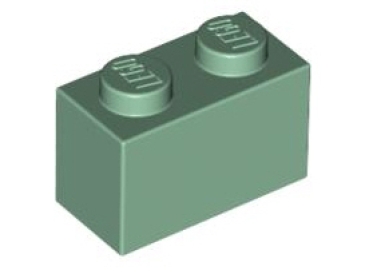 LEGO Steine 3004 Stein 2x1, sandgrün