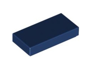 LEGO Fliesen 3069b Fliese 1x2, dunkelblau