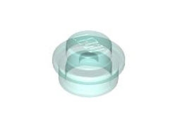 LEGO Platten 4073 Platte rund 1x1, transparent-hellblau