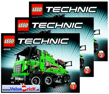 bauanleitung lego technic 42008