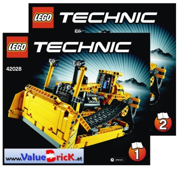 bauanleitung lego technic 42028 bulldozer