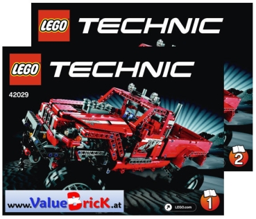 bauanleitung lego technic 42029 pickup