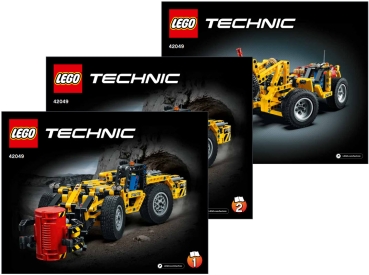LEGO Technic BAUANLEITUNG 42049 Bergbau-Lader