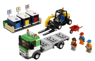 Preview: LEGO City 4206 Recycling-Truck