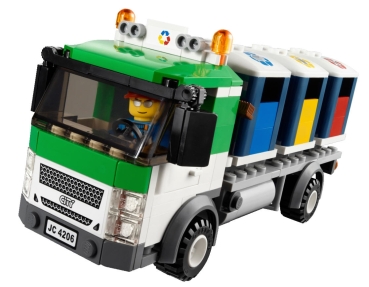 Preview: LEGO City 4206 Recycling-Truck