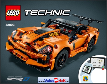 LEGO Technic BAUANLEITUNG 42093 Chevrolet Corvette ZR1