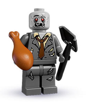 LEGO Minifiguren Serie 1 8683-02 Zombie