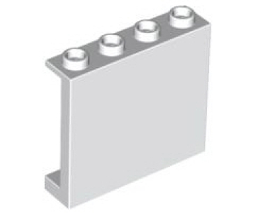 LEGO Wandelemente 60581 Paneel 1x4x3, weiß