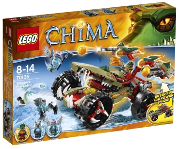 LEGO Legends of Chima 70135 Craggers Feuer-Striker