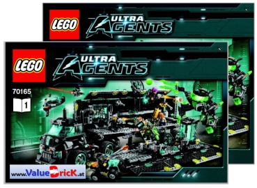 bauanleitung LEGO Ultra Agents 70165 Ultra-Agenten-Hauptquartier