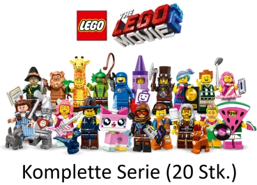 LEGO MOVIE 2 Minifiguren 71023 Alle 20 Minifiguren