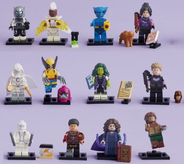 Preview: Inhalt: LEGO Marvel Studios Serie 2 Minifiguren 71039 Satz von 12 Minifiguren