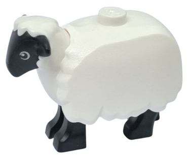 LEGO Tiere 74188pb01c01 Wollschaf