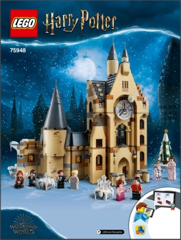 LEGO Harry Potter BAUANLEITUNG 75948 Hogwarts Uhrenturm