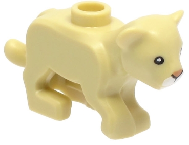 LEGO Tiere 77307pb01 Löwenbaby, beige