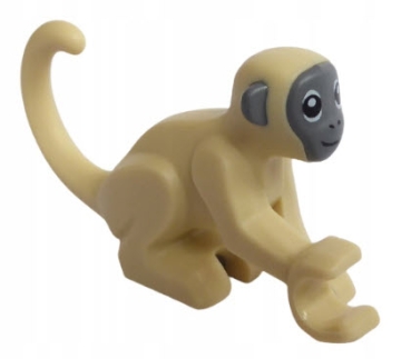 LEGO Tiere 77864pb02 Affe, beige