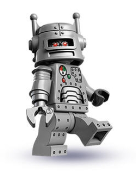 LEGO Minifiguren Serie 1 8683-09 Roboter
