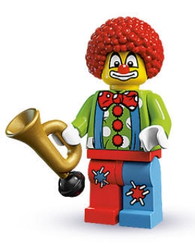 LEGO Minifiguren Serie 1 8683-14 Clown