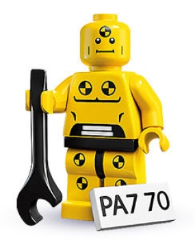 LEGO Minifiguren Serie 1 8683-15 Abriss-Dummy