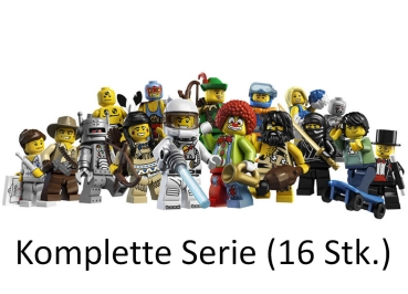 LEGO Minifiguren Serie 1 8683 Alle 16 Minifiguren