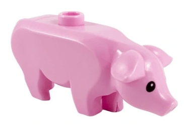 LEGO Tiere 87621pb01 Schwein