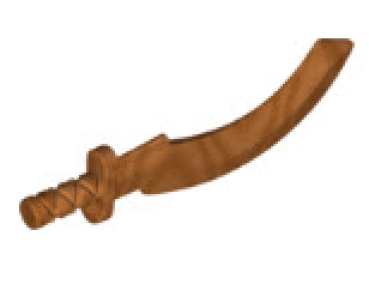 LEGO Waffen 93247 Sichelschwert, kupfer