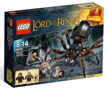 LEGO The Lord of The Rings 9470 Der Hinterhalt von Shelob