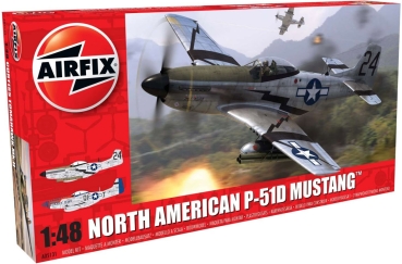 Airfix A05131 North American P51-D Mustang, 1:48