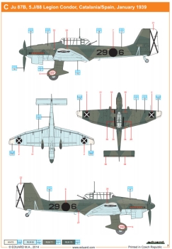 Eduard 4431 Ju 87B -Dual Combo- Super 44, 1:144