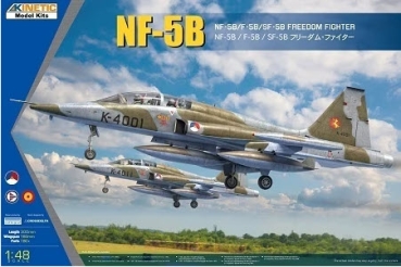 Kinetic K48117 NF-5B NF-5B/F-5B/SF-5B Freedom Fighter, 1:48