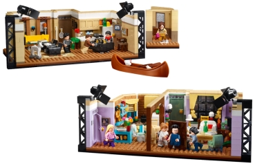 Inhalt: LEGO Creator 10292 Friends Apartments
