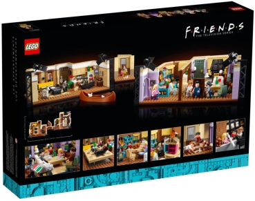 Box Rückansicht: LEGO Creator 10292 Friends Apartments