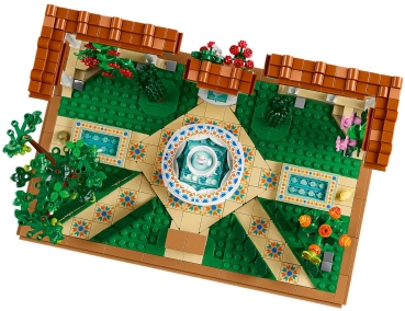 Preview: Detail 1: LEGO Icons 10359 Springbrunnengarten