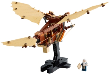 Preview: Inhalt: LEGO Icons 10363 Leonardo da Vincis Fluggerät